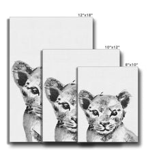 Load image into Gallery viewer, Baby Lion Canvas