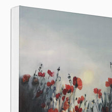 Load image into Gallery viewer, Rememberance Poppies Canvas - Heather Bailey Art