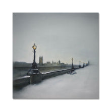 Load image into Gallery viewer, London Southbank on a Snowy Morning Hahnemühle Photo Rag Print