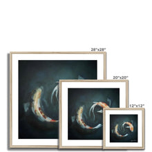 Load image into Gallery viewer, Koi in Deep Water Framed & Mounted Print - Heather Bailey Art