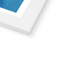 Load image into Gallery viewer, Becka Free Diving Framed & Mounted Print