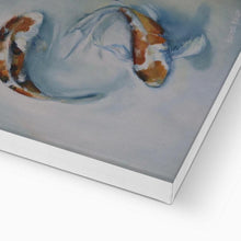 Load image into Gallery viewer, Koi in the Shallows Canvas - Heather Bailey Art