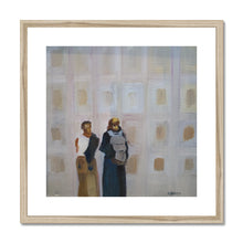 Load image into Gallery viewer, Making Friends Framed & Mounted Print