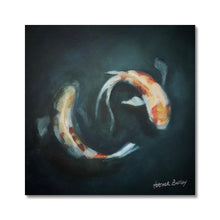 Load image into Gallery viewer, Koi in Deep Water Hahnemühle Photo Rag Print - Heather Bailey Art