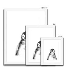 Load image into Gallery viewer, Baby Penguin Framed & Mounted Print