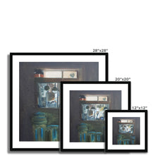 Load image into Gallery viewer, Bustle Framed & Mounted Print
