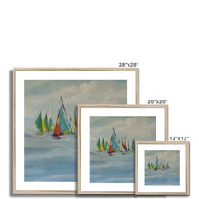 Load image into Gallery viewer, I'd Rather be Sailing Framed & Mounted Print