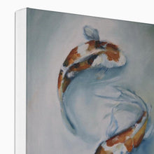 Load image into Gallery viewer, Koi in the Shallows Canvas - Heather Bailey Art
