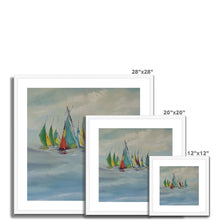 Load image into Gallery viewer, I'd Rather be Sailing Framed & Mounted Print