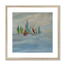 Load image into Gallery viewer, I'd Rather be Sailing Framed & Mounted Print
