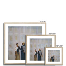 Load image into Gallery viewer, Making Friends Framed & Mounted Print