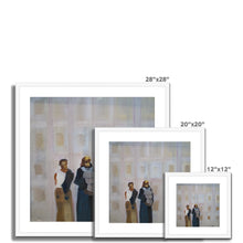 Load image into Gallery viewer, Making Friends Framed & Mounted Print