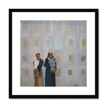 Load image into Gallery viewer, Making Friends Framed & Mounted Print