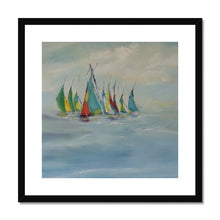 Load image into Gallery viewer, I'd Rather be Sailing Framed & Mounted Print