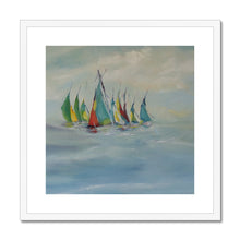 Load image into Gallery viewer, I'd Rather be Sailing Framed & Mounted Print