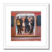 Load image into Gallery viewer, Commuters Framed & Mounted Print