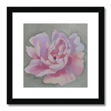 Load image into Gallery viewer, Blushing Peonie Framed &amp; Mounted Print
