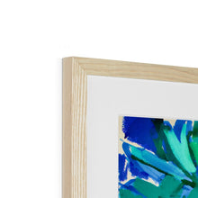 Load image into Gallery viewer, blue tropics Framed &amp; Mounted Print
