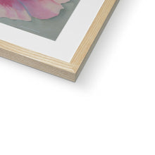 Load image into Gallery viewer, Blushing Peonie Framed &amp; Mounted Print
