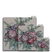 Load image into Gallery viewer, Protea Bouquet Canvas
