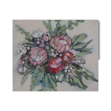 Load image into Gallery viewer, Protea Bouquet Canvas
