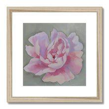 Load image into Gallery viewer, Blushing Peonie Framed &amp; Mounted Print
