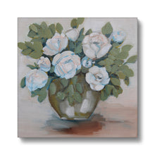 Load image into Gallery viewer, Vase of Roses Canvas
