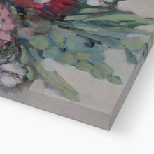 Load image into Gallery viewer, Protea Bouquet Canvas
