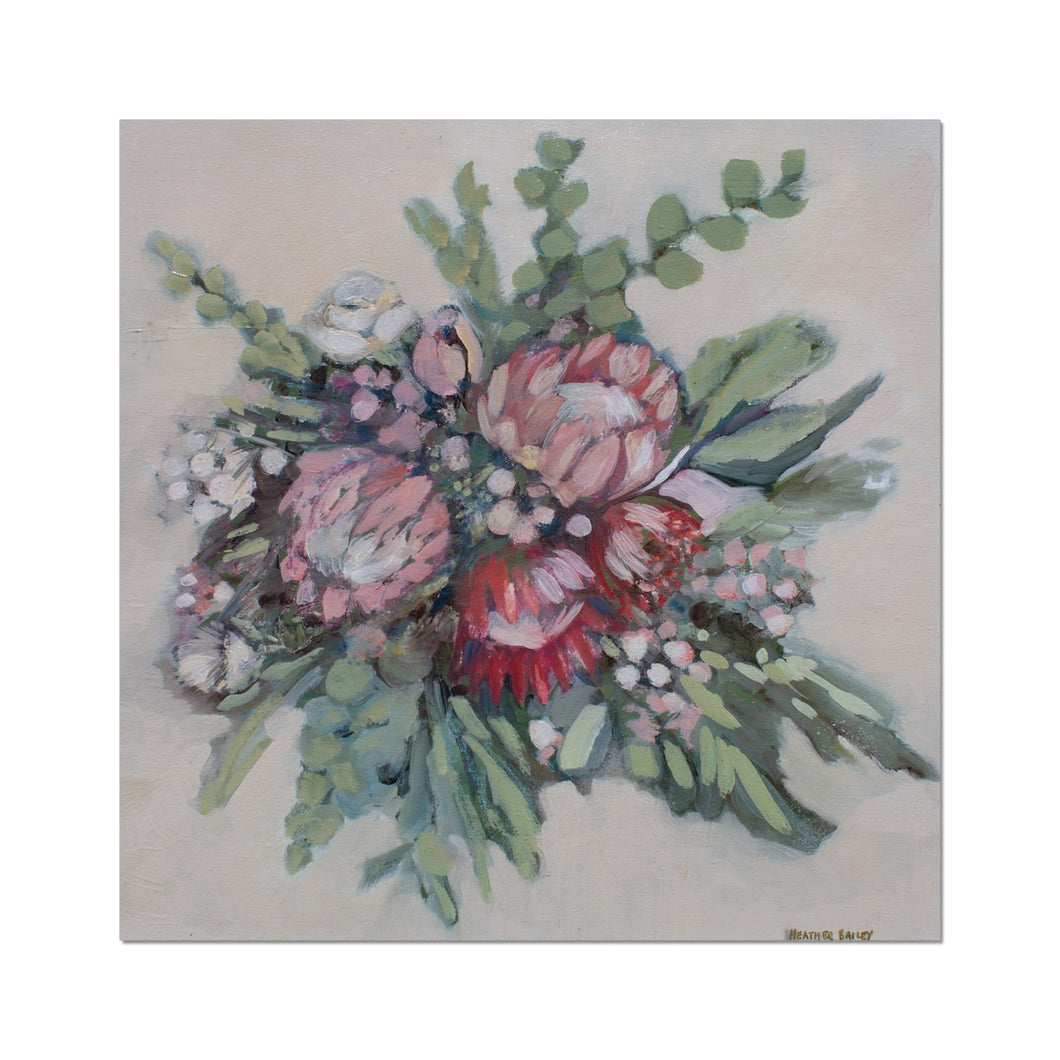 Protea Bouquet Fine Art Print