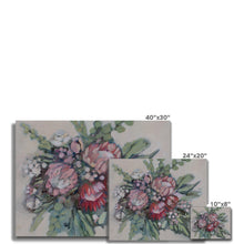 Load image into Gallery viewer, Protea Bouquet Canvas
