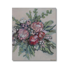 Load image into Gallery viewer, Protea Bouquet Canvas
