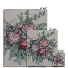 Load image into Gallery viewer, Protea Bouquet Canvas
