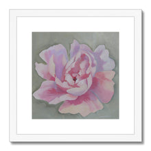 Load image into Gallery viewer, Blushing Peonie Framed &amp; Mounted Print
