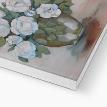 Load image into Gallery viewer, Vase of Roses Canvas
