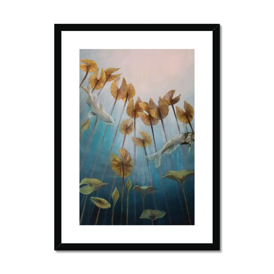 Toni Allman - Emergence of Pisces Framed & Mounted Print