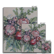 Load image into Gallery viewer, Protea Bouquet Canvas
