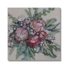 Load image into Gallery viewer, Protea Bouquet Canvas
