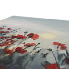 Load image into Gallery viewer, Rememberance Poppies Canvas - Heather Bailey Art
