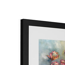 Load image into Gallery viewer, Red Holiday Protea Framed &amp; Mounted Print
