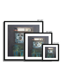 Load image into Gallery viewer, Bustle Framed &amp; Mounted Print
