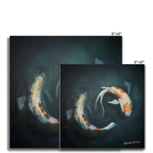 Load image into Gallery viewer, Koi in Deep Water Hahnemühle Photo Rag Print - Heather Bailey Art
