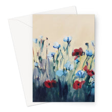 Load image into Gallery viewer, Cornflowers Greeting Card
