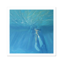 Load image into Gallery viewer, Becka Free Diving Fine Art Print
