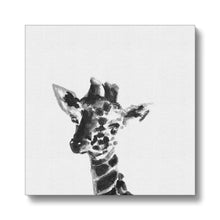 Load image into Gallery viewer, Baby Giraffe Canvas
