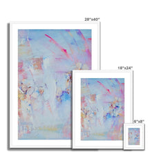 Load image into Gallery viewer, Cherry Blossom Framed &amp; Mounted Print - Heather Bailey Art
