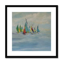 Load image into Gallery viewer, I&#39;d Rather be Sailing Framed &amp; Mounted Print
