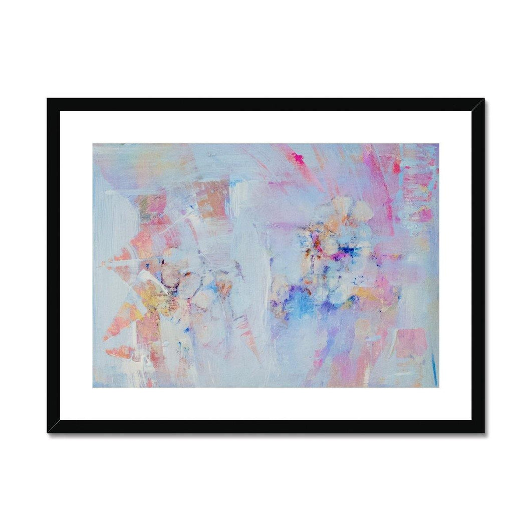 Cherry Blossom Framed & Mounted Print - Heather Bailey Art